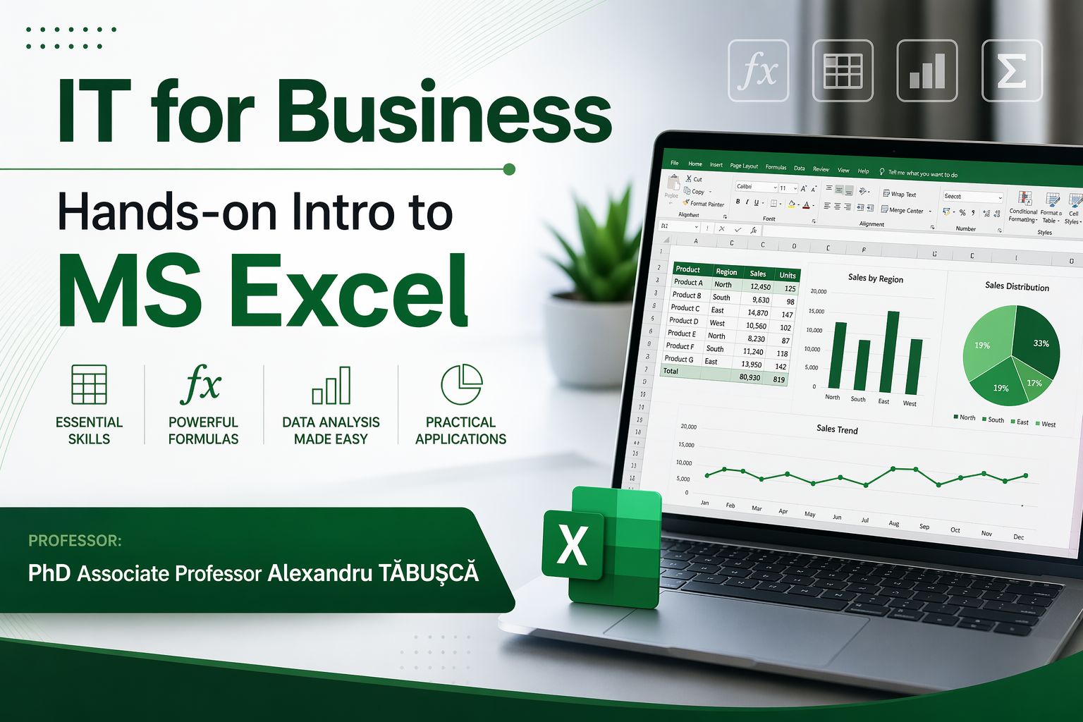 IT for Business – Hands-on intro to MS Excel